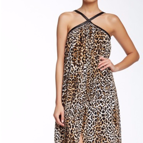 Rachel Zoe Dresses & Skirts - Rachel Zoe Leather Trim Maxi Dress Rachel Zoe Dresses & Skirts - Rachel Zoe Leather Trim Maxi Dress